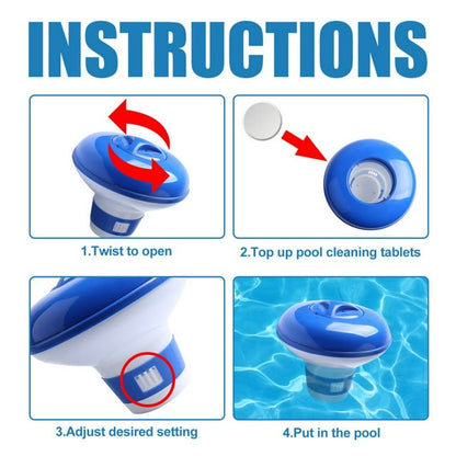 Mini Tablet Floating Pool Spa Dispenser