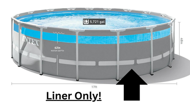 Replacement Pool Liner For Intex 17' x 48" Clearview Prism Pools