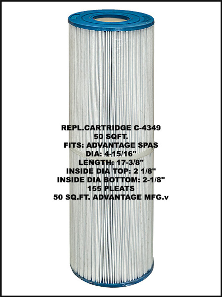 Cartucho de filtro de repuesto para sistema de bomba de filtro SP1 - C-4349