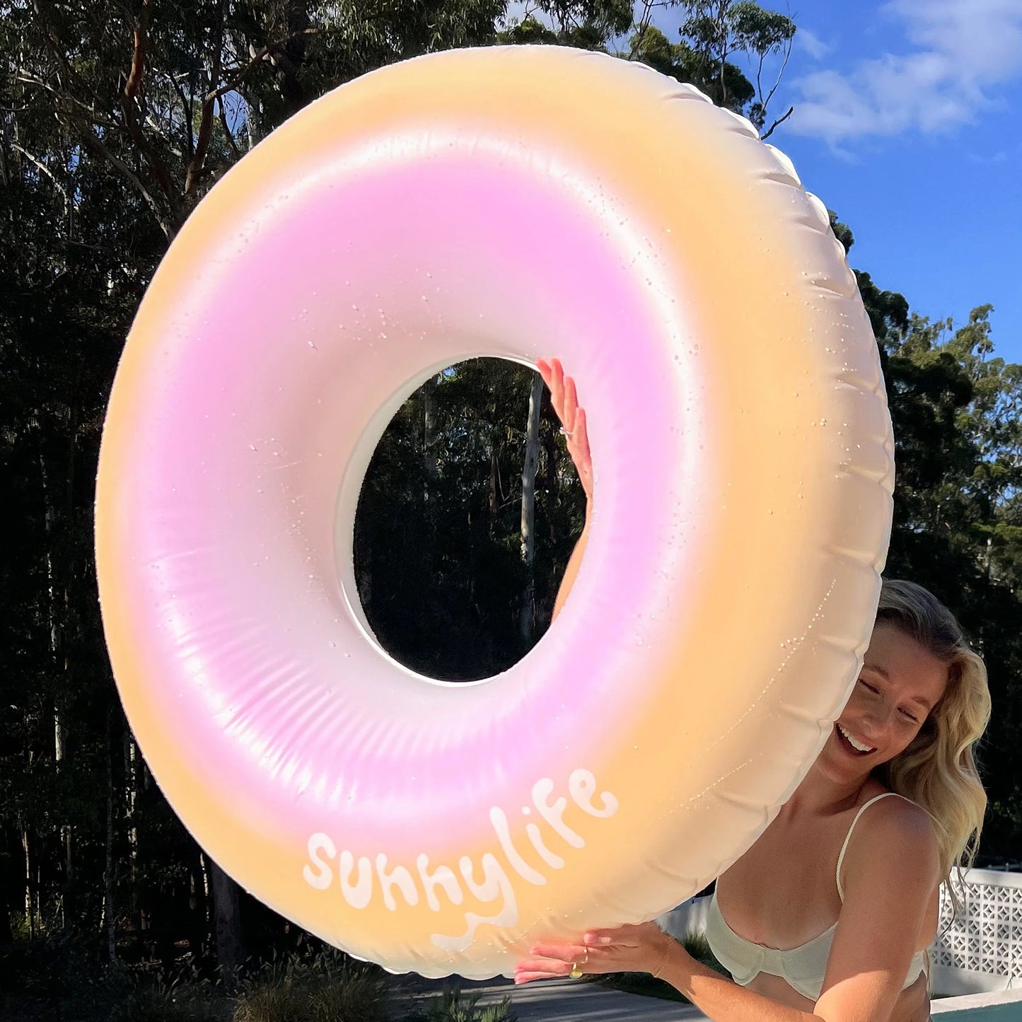 Sunset Pool Tube Ring