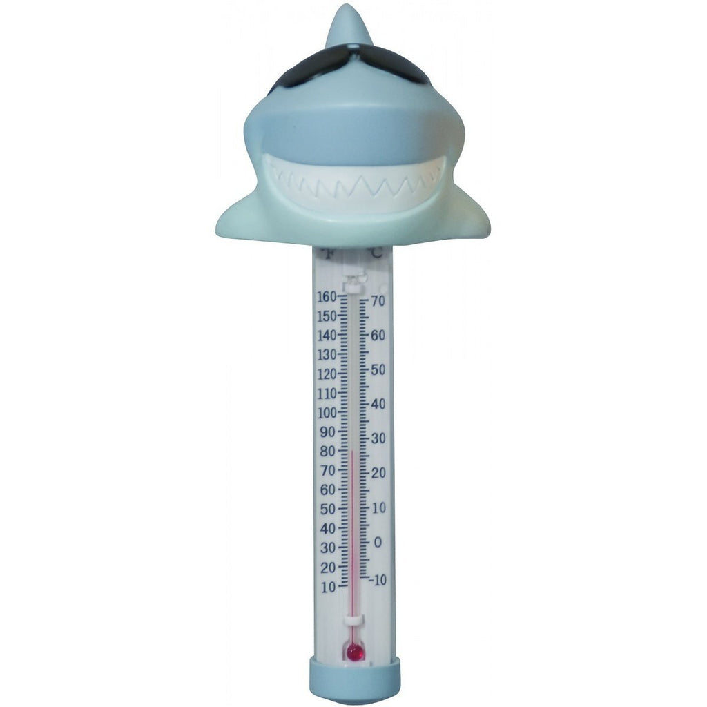 Surfing Shark Floating Pool Thermometer