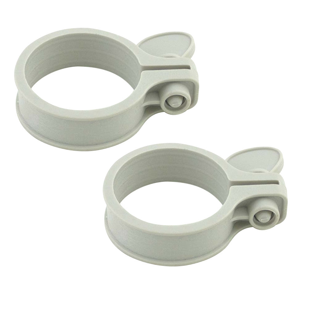 2 Pack of Summer Escapes 1.5" Plastic Hose Clamps 090-160005