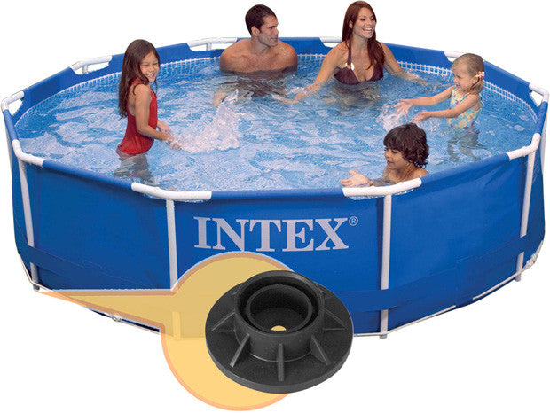 Intex Vertical Leg End Cap for 10 and 12 ft. Frame Pools 10576