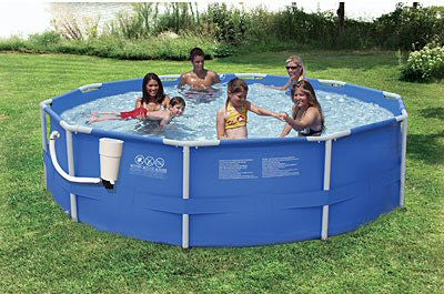 Summer Escapes 12' x 30" Above Ground Frame Pool Set