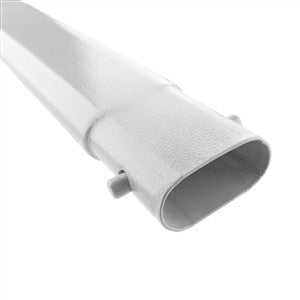 Vertical Leg for 18' x 52" Pro Series White Metal Frame Round Pools (Oblong) 090-380132